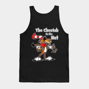 Cheetah in The Hat Tank Top